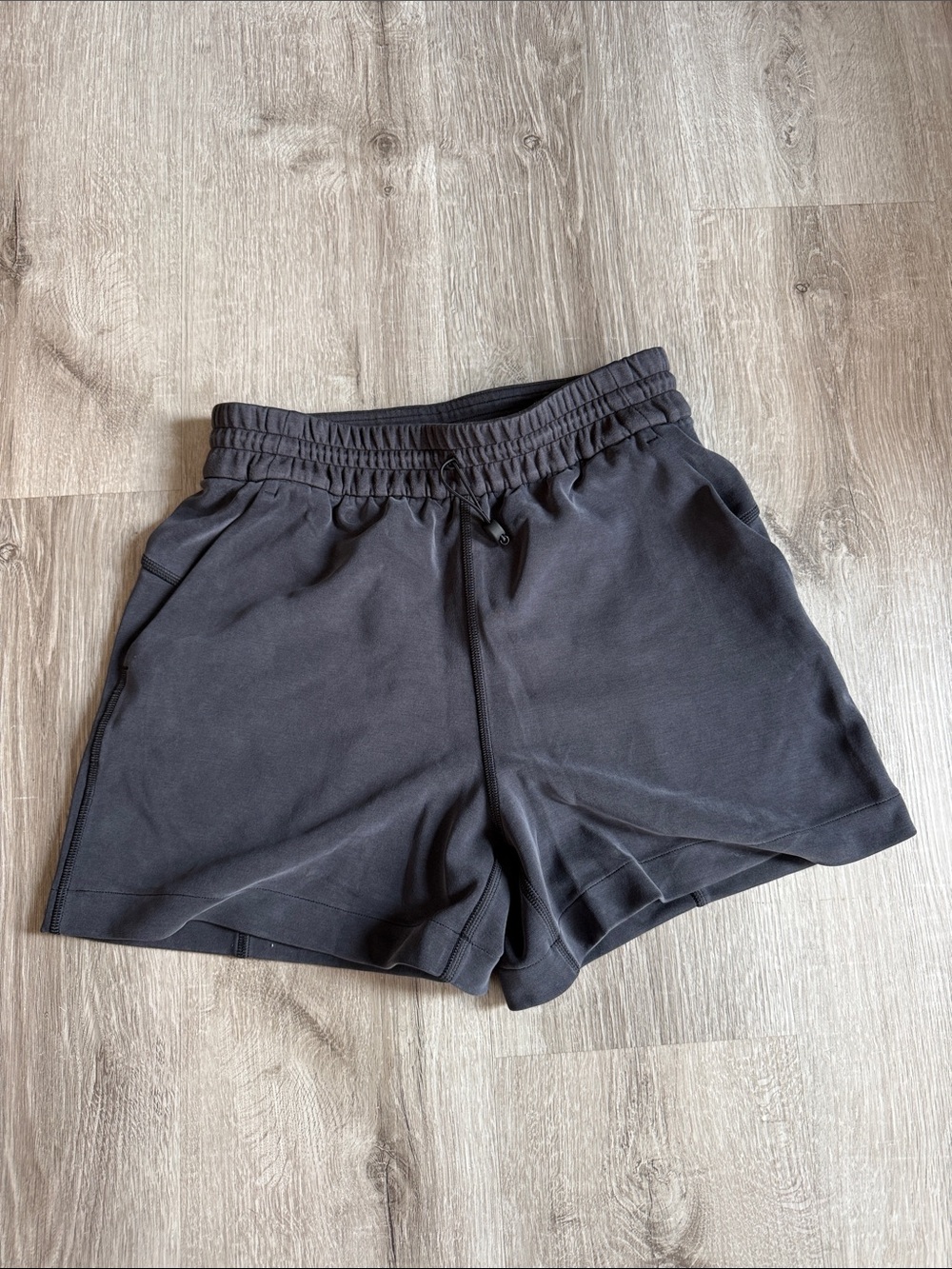 Lululemon Women's Black Elastic-Waist Shorts